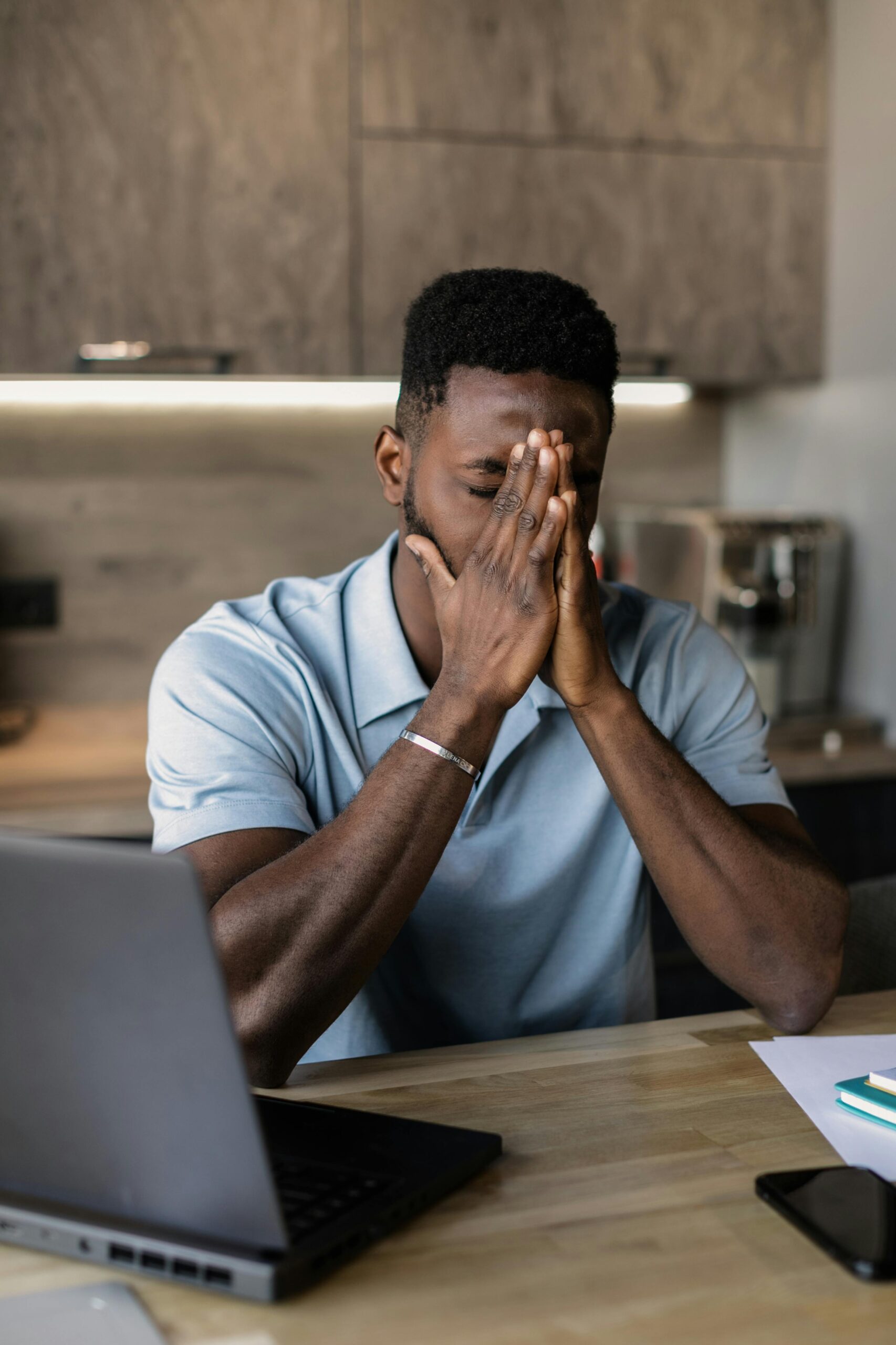 A business owner feels the financial stress of dealing with bankruptcy in Savannah, Georgia.